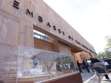 De 7 pisos y con galería de arte, así luce la nueva embajada de EU en México; “la más grande del mundo”: Ken Salazar