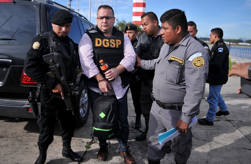 Javier Duarte de Ochoa fue extraditado desde Guatemala a México. Foto Archivo / EL UNIVERSAL
