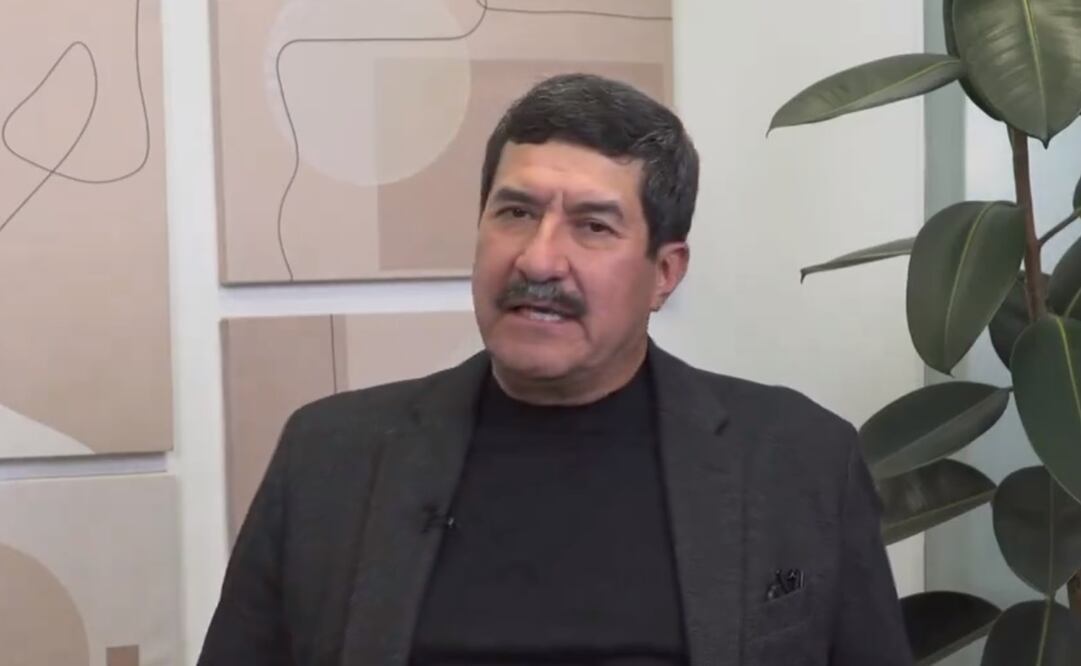 Javier Corral con Tatiana Clouthier. Foto: Captura de pantalla