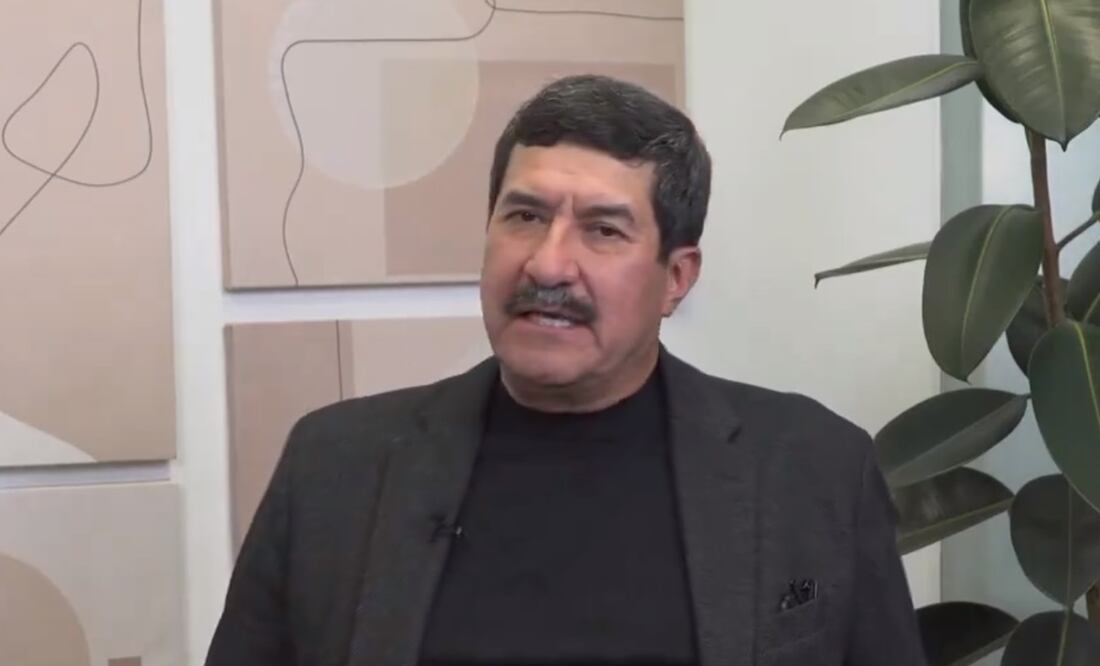 Javier Corral con Tatiana Clouthier. Foto: Captura de pantalla