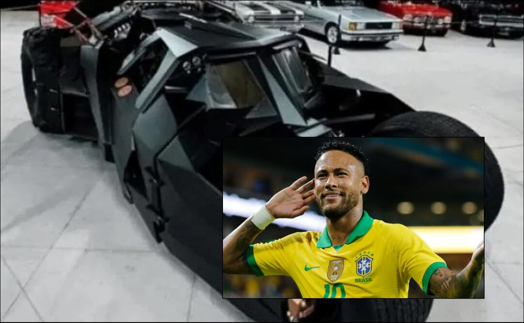 Neymar Jr. compró un batimóvil por millones de dólares / Foto: Especiales