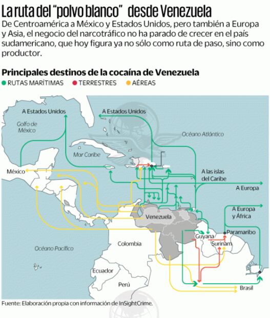 Venezuela vive la "revolución de la cocaína"