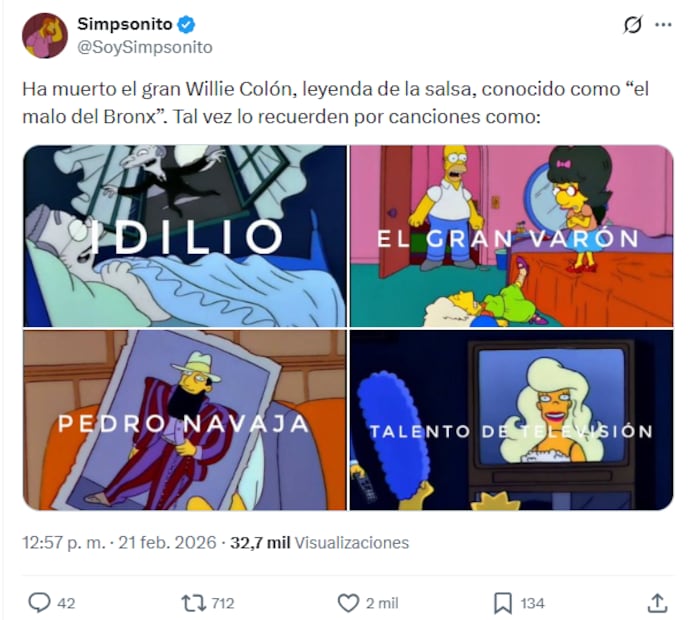 En redes sociales, usuario despiden al músico con frases, imágenes, videos y mensajes de despedida. Foto: Captura de pantalla