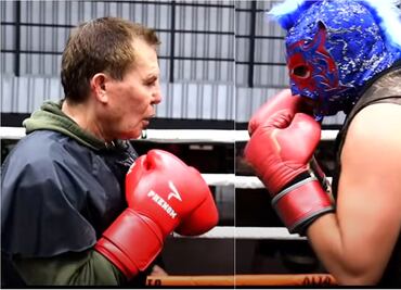 Julio César Chávez presume ser entrenador del Escorpión Dorado; lanzó advertencia a Franco Escamilla