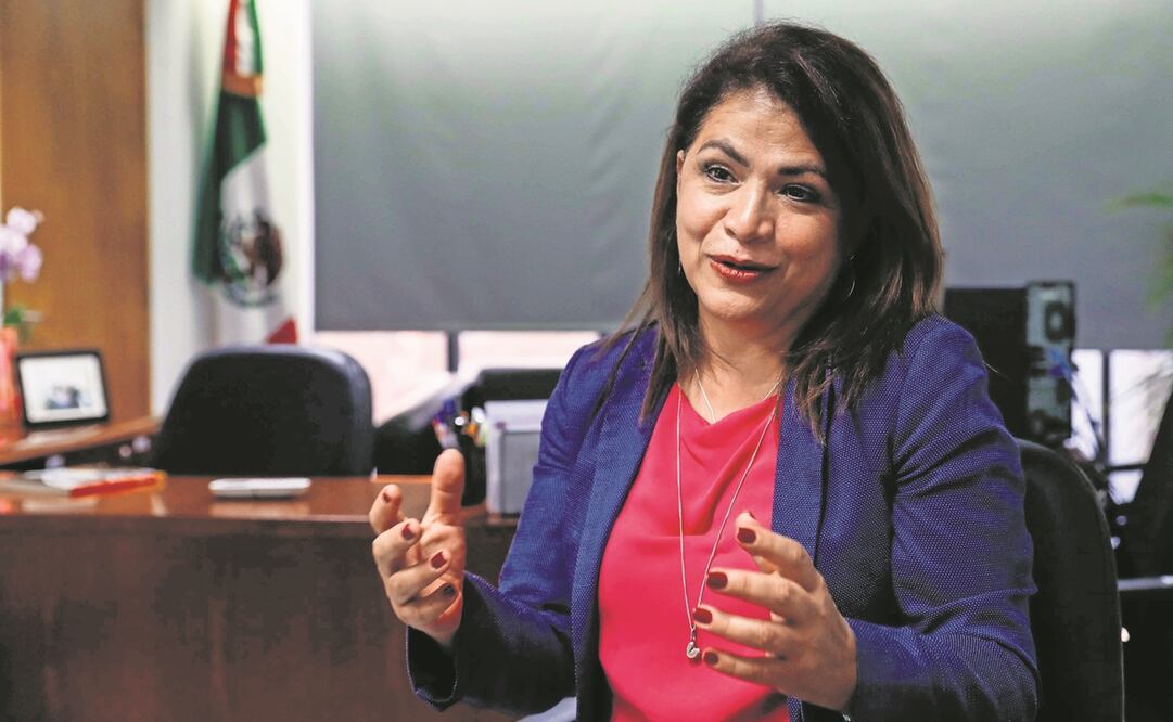 María Fabiola Alanís Sámano. Titular de la Comisión Nacional para Prevenir y Erradicar la Violencia contra las Mujeres. Foto: Diego Simón. EL UNIVERSAL