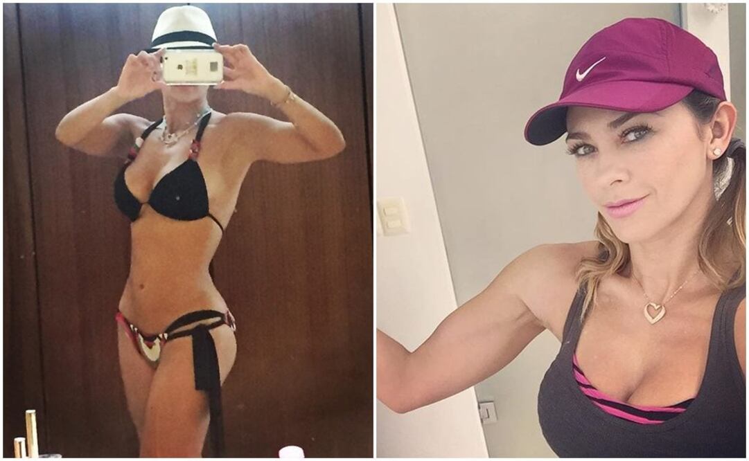 Aracely Arámbula presume sus curvas en bikini