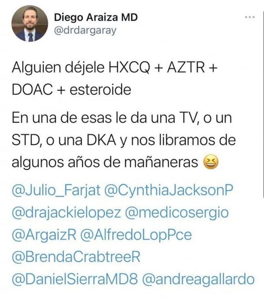 Médico que sugirió trombosis para AMLO viola normas éticas: Segob