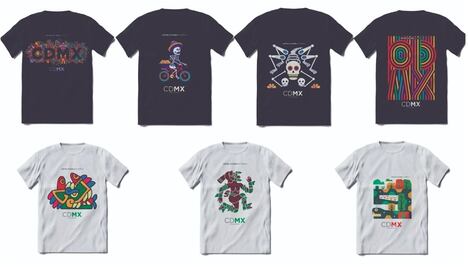 Comercializan marca CDMX con gorras y playeras