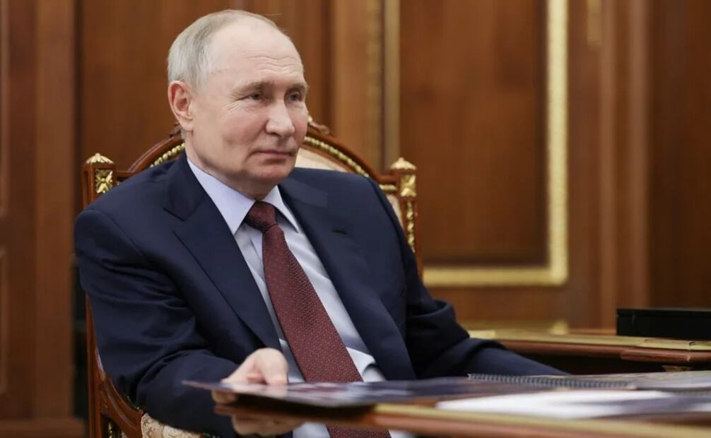 El presidente ruso, Vladímir Putin, en el Kremlin. Foto: EFE