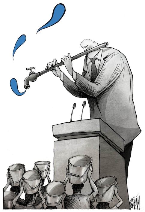 El sonido político del agua