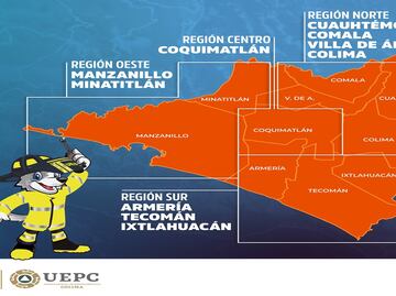Colima, en alerta naranja por huracán John
