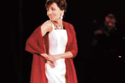 Una Callas virtual emociona en show