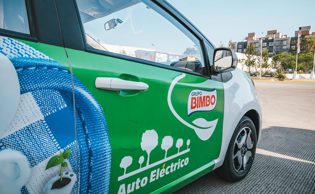 La flotilla de vehículos eléctricos de Grupo Bimbo incrementó a más de dos mil. Foto: Cortesía