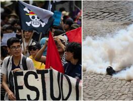 Marcha de la Generación Z: ¿qué hacer si estoy expuesto a gas lacrimógeno?