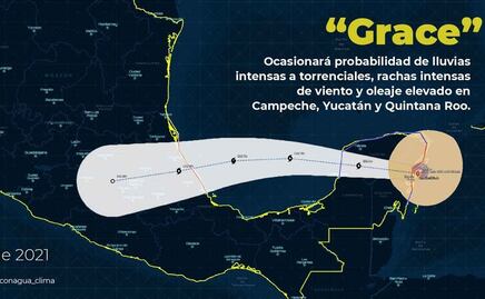 Huracán Grace: Esta es la trayectoria y todos los estados que afectará