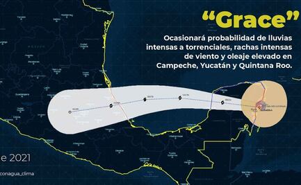 Huracán Grace: Esta es la trayectoria y todos los estados que afectará