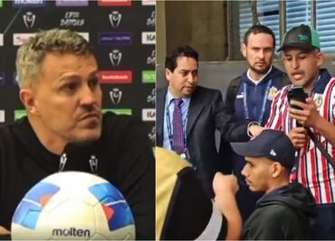 Aficionado de Chivas logra colarse a la conferencia; encara a Óscar García y pide la renuncia "de todos"