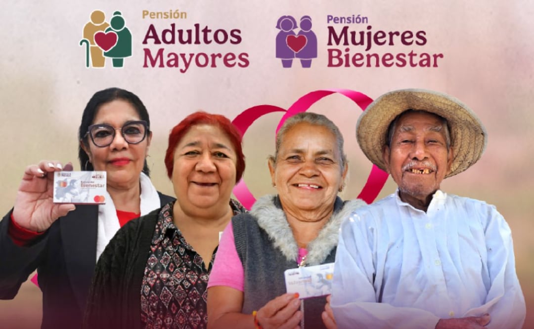 El registro a la Pensión del Bienestar y Mujeres Bienestar será del 16 al 22 de febrero de 2026. Foto: Bienestar