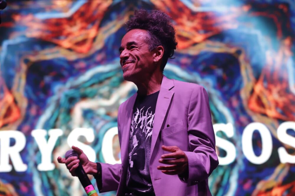 Presentación de Rubén Albarrán en el festival "Amar, Querer y Rockear" en el Frontón México. Foto: Fernanda Rojas