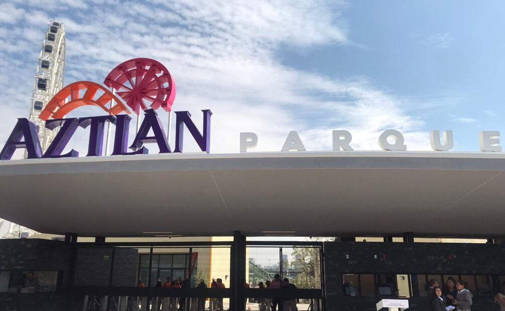 Inauguración de parque de diversiones Aztlán. Foto: Juan Carlos Williams