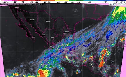 Ciclón tropical se forma frente a costas del Pacífico