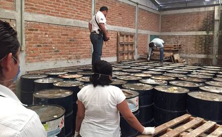 Decomisan 28 mil litros de químicos en Chiapas