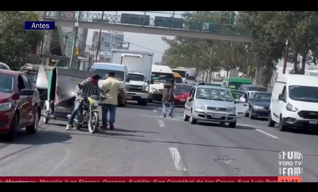 FOTO: captura tomada de video de Twitter @Foro_TV