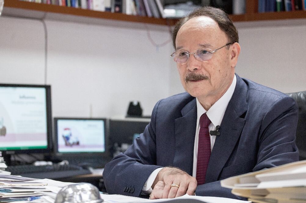 En la foto: Ricardo García Cavazos (CRISTOPHER ROGEL BLANQUET. EL UNIVERSAL)