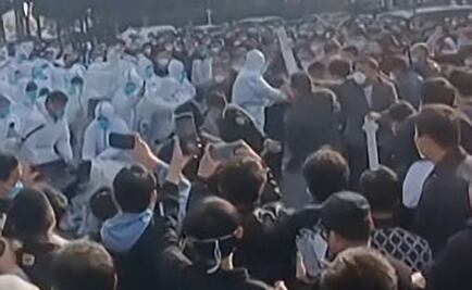 China responde a protestas violentas con un nuevo confinamiento por brotes de Covid-19