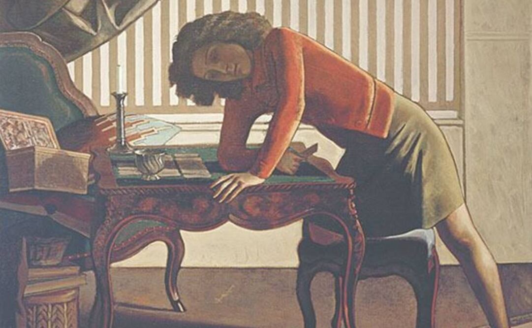 El óleo "El juego de la paciencia" (1943) forma parte de la selección de obras provenientes de las más prestigiadas colecciones de arte públicas y privadas. (FOTO tomada de kunstforumwien.at)