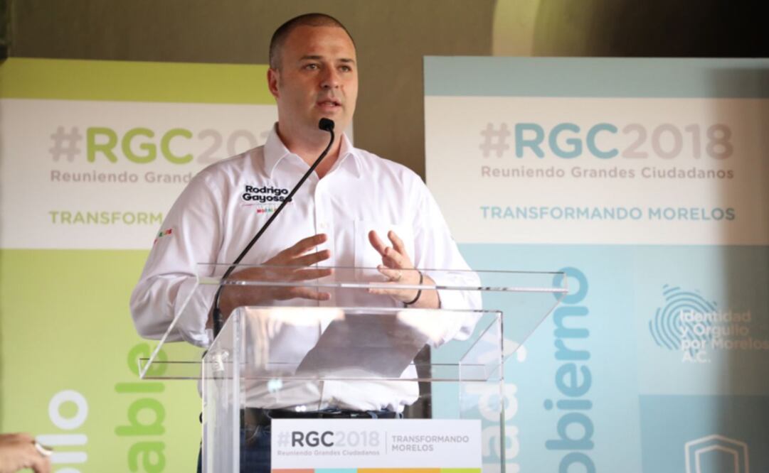 Rodrigo Gayosso Cepeda anunció la realización de los foros de consulta frente a los miembros de "Identidad y Orgullo por Morelos", asociación civil. Foto: Tomada de @rodrigogayossoc