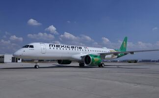 Llega quinto avión de Mexicana al AIFA; resaltan aerolínea moderna y eficiente