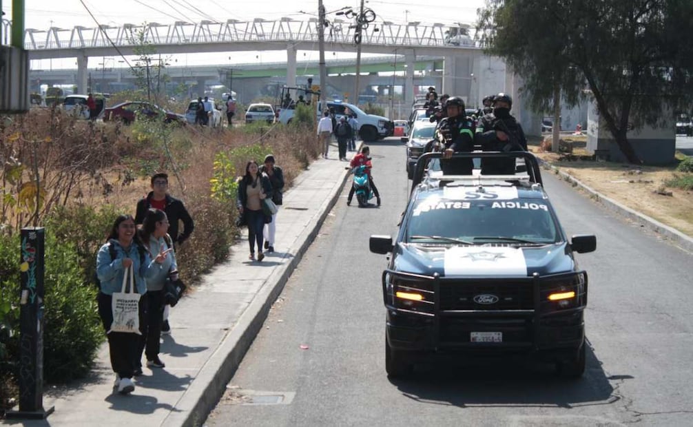 Agentes de la policía del Estado de México. Foto: Especial