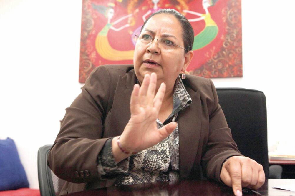 Hortensia Aragón Castillo, líder del PRD en Chihuahua y diputada federal (LUCÍA GODÍNEZ. EL UNIVERSAL)