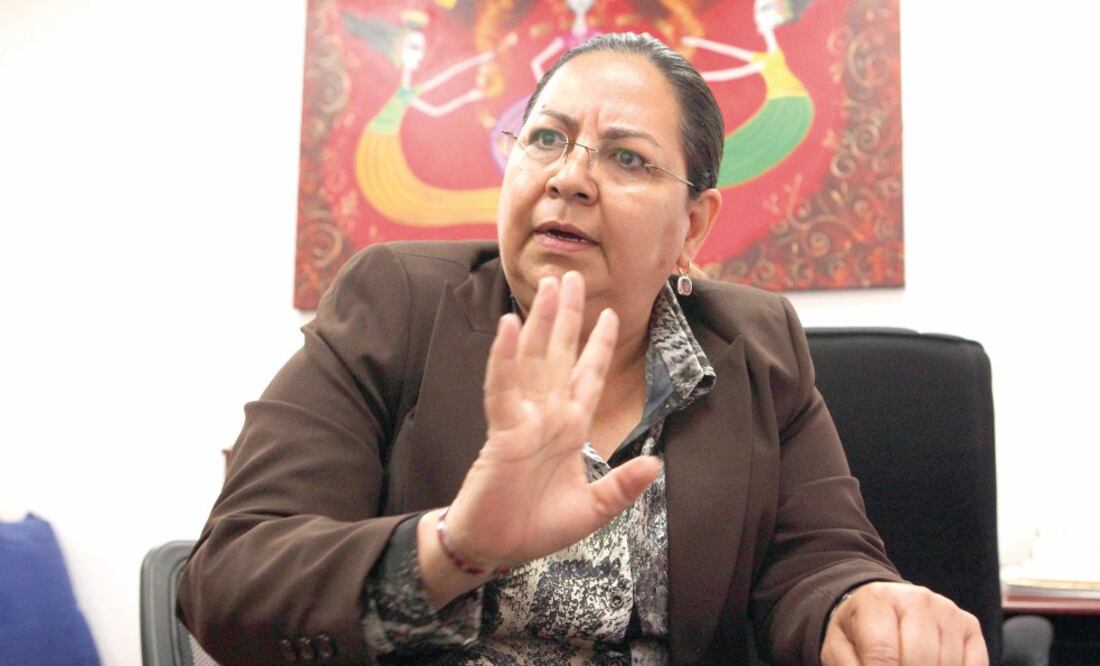 Hortensia Aragón Castillo, líder del PRD en Chihuahua y diputada federal (LUCÍA GODÍNEZ. EL UNIVERSAL)