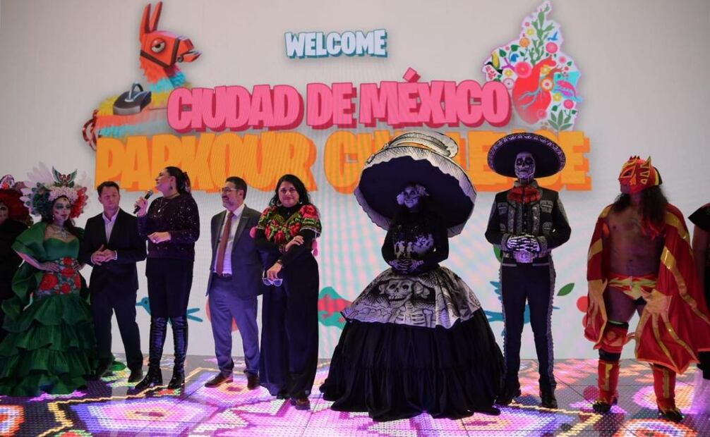 Mapa inmersivo de la capital llega al videojuego Fortnite.
Foto: Especial.