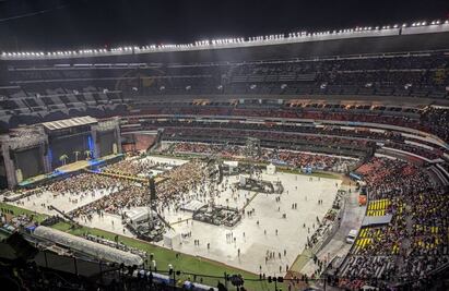 Bad Bunny. Estadio Azteca luce vacío mientras afuera cientos tienen problemas con sus boletos