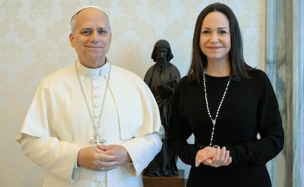 Papa León XIV recibe a María Corina Machado; Vaticano sigue la situación de Venezuela