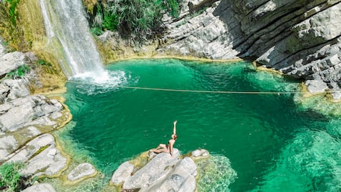 Conoce la cascada de San Agustín Ahuehuetla en Puebla