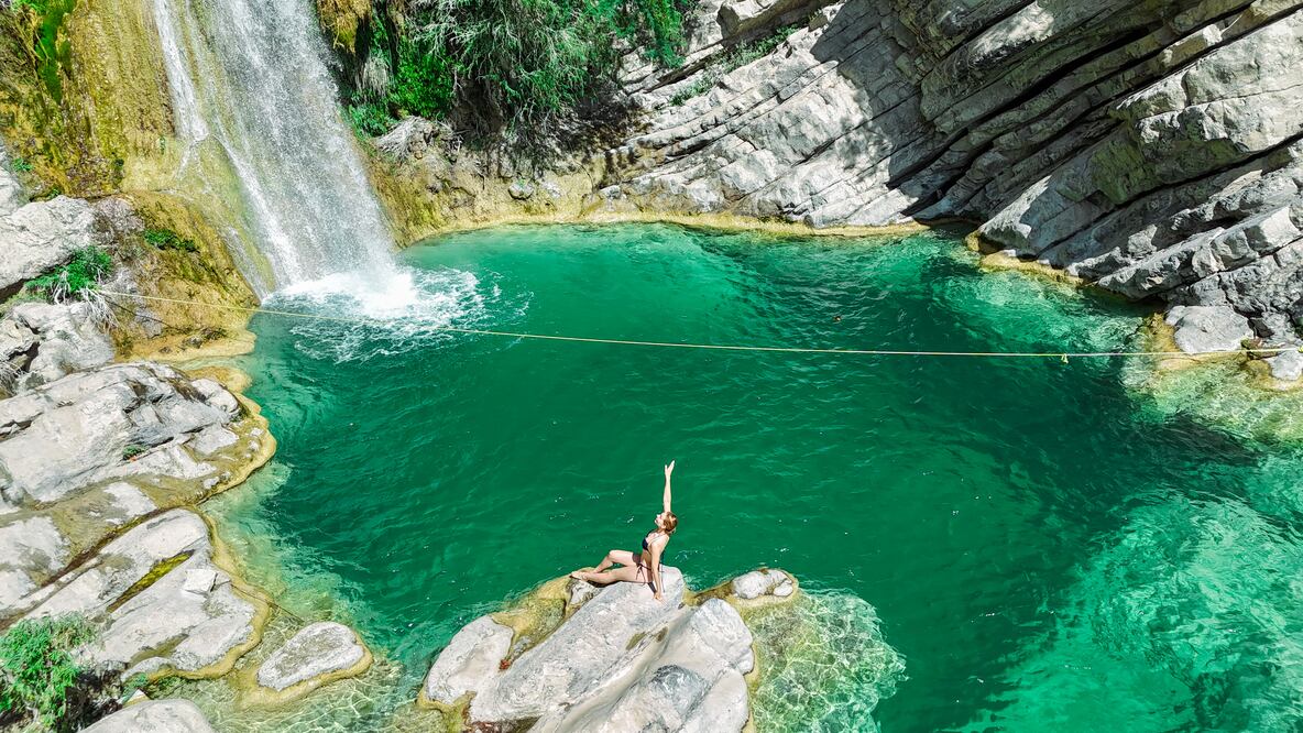 Cascada de San Agustín Ahuehuetla. Foto: Agencia de Viajes Dat Un Break / Angélica Álvarez
