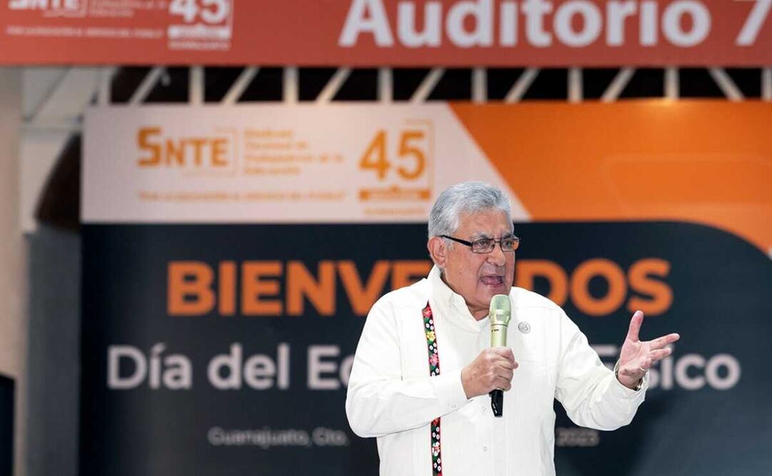 Cepeda Salas destacó que en los últimos cinco años el sindicato ha logrado avances significativos en la valorización de los maestros y en su certeza laboral. Foto: