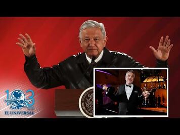 Felicita AMLO a Alfonso Cuarón por Oscar de ROMA