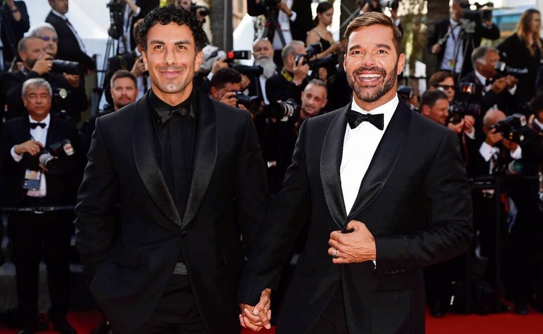 Ricky Martin y su esposo Jwan Yosef en el reciente festival de Cannes. EFE. 