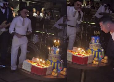 Raw Alejandro puso el ambiente en el cumpleaños de Cristiano Ronaldo; así fue la fiesta de El Bicho