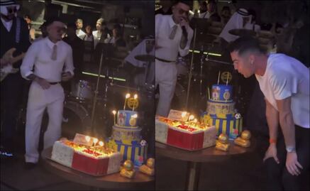 Raw Alejandro puso el ambiente en el cumpleaños de Cristiano Ronaldo; así fue la fiesta de El Bicho