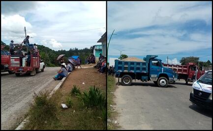 Bloquean entradas a municipio de Altamirano, Chiapas, por rechazo a gobierno del PVEM