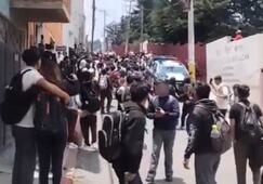 Policías de Huixquilucan detienen a alumnos del Conalep 198 tras manifestación; exigían la destitución de la directora del plantel