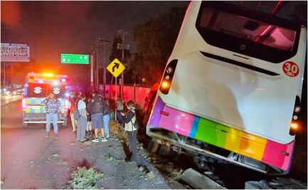 Mexibús L4: Descarrilamiento de unidad dejó siete usuarios heridos, reporta Sistema de Transporte
