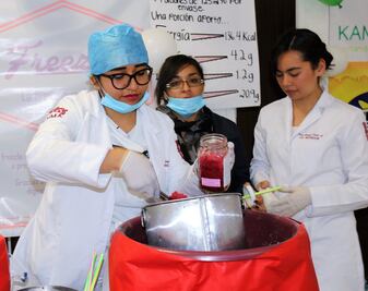 Estudiantes del IPN elaboran helado que previene el envejecimiento