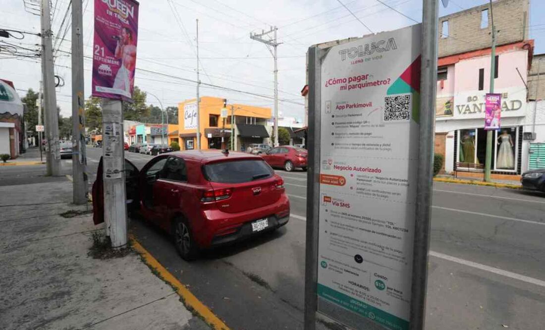 Parquímetros virtuales. Foto: Jorge Alvarado. EL UNIVERSAL